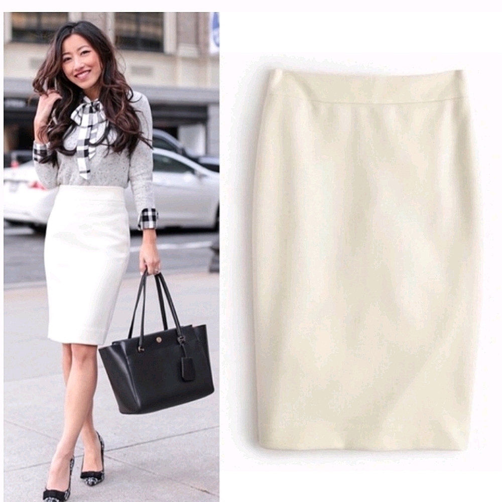 NWOT J. Crew No. 2 Pencil Wool Skirt